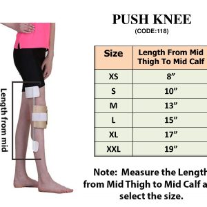 Knee Extension Brace (Push Knee Splint) 1PC