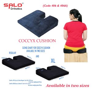 Coccyx Cushion Tailbone Pain Seat Pillow