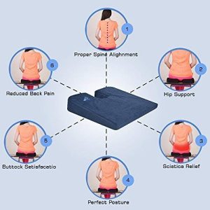 Coccyx Cushion Tailbone Pain Seat Pillow