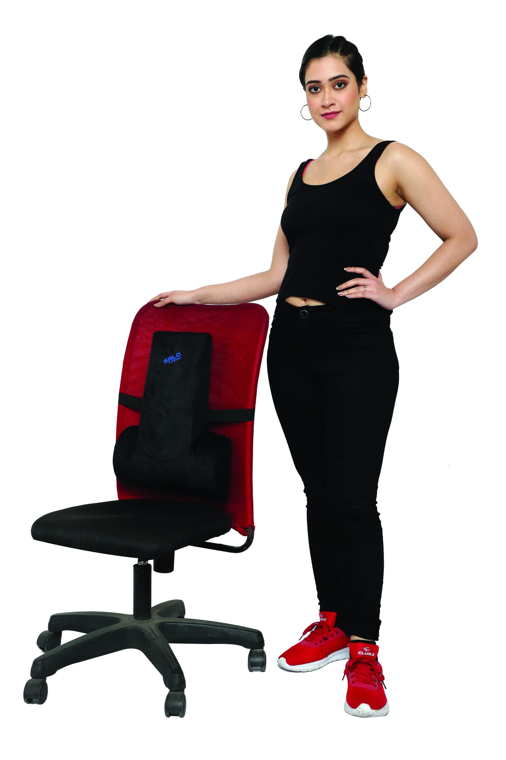 Lumbar Back Support Cushion for Car Seat (T-Shaped) - Image 5