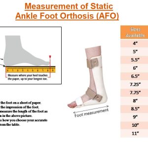 Static Ankle Foot Orthosis (AFO)